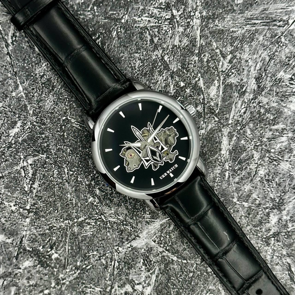 Годинник наручний Ukrwatch Воля Silver-Black