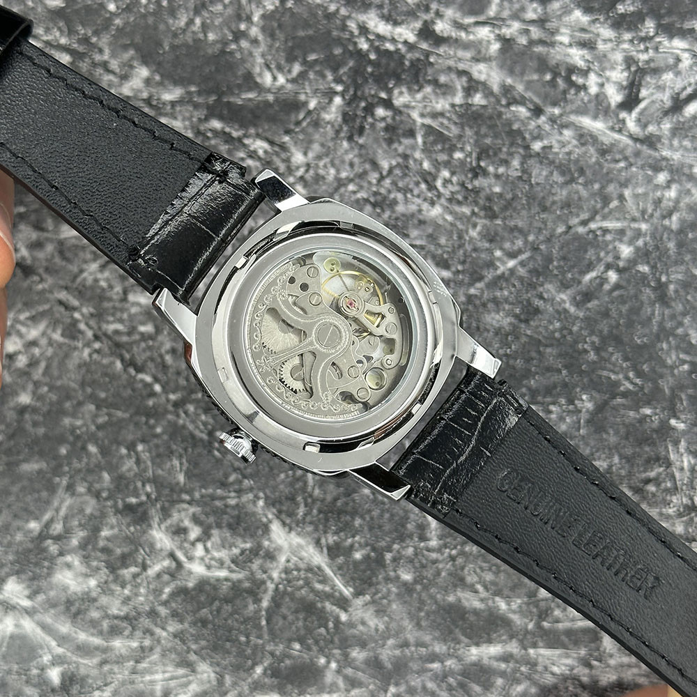 Годинник наручний Patriot 021-3D Скелетон Не забуду дім Silver-White