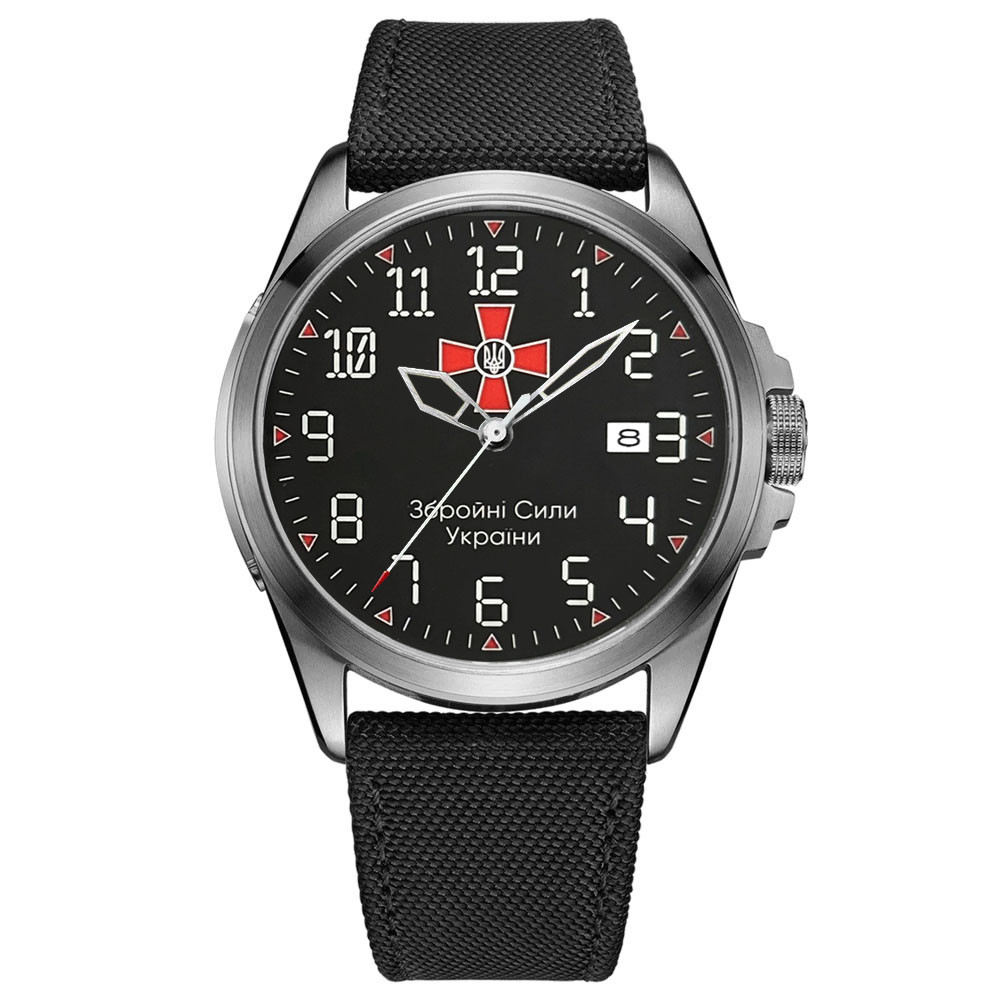 Годинник наручний Ukrwatch Hetman 040SIBK ЗСУ Automatic