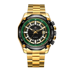 Forsining 8279 Gold-Black-Green Forsining 8279 Gold-Black-Green