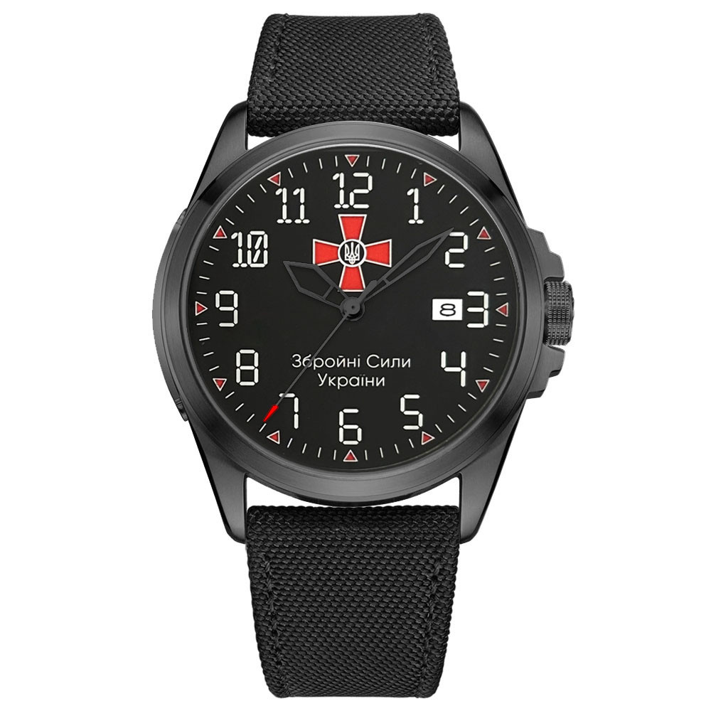 Годинник наручний Ukrwatch Hetman 040BKBK ЗСУ Automatic