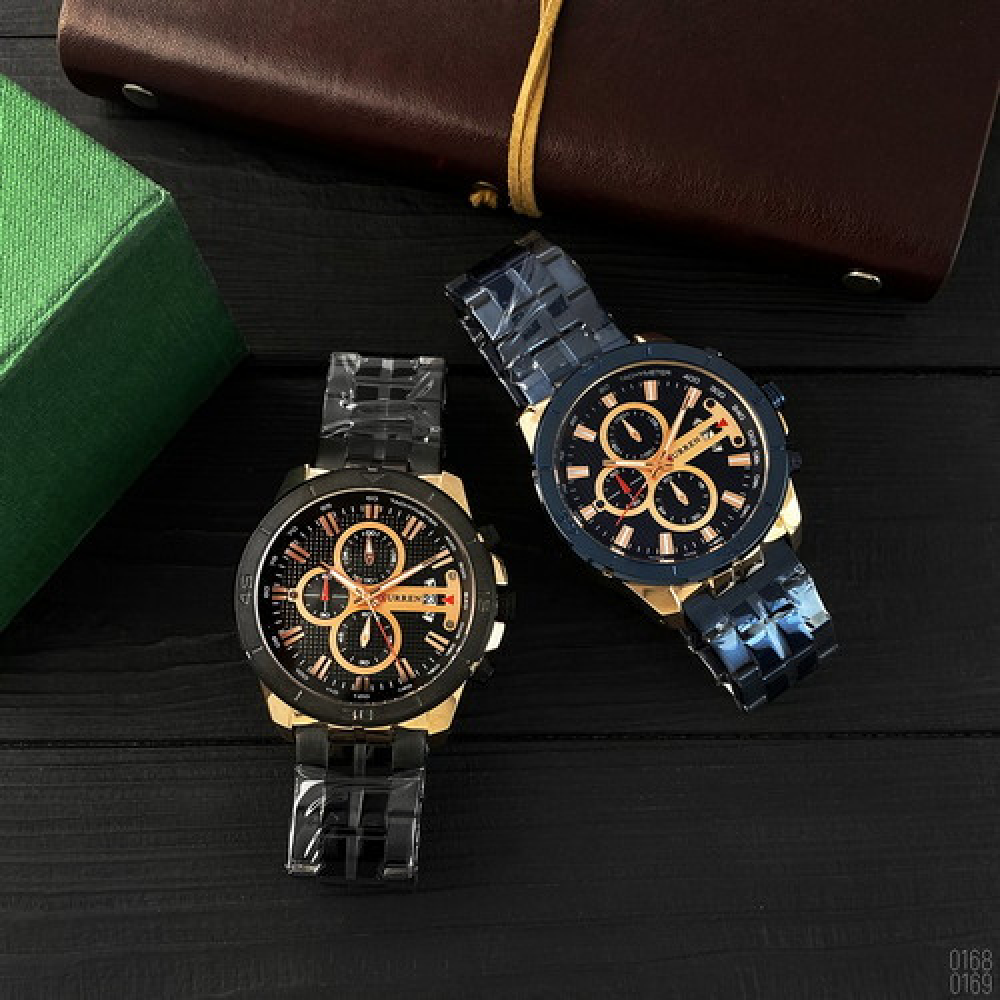 Curren 8337 Black-Cuprum