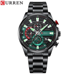 Curren 8415 Black-Green Curren 8415 Black-Green
