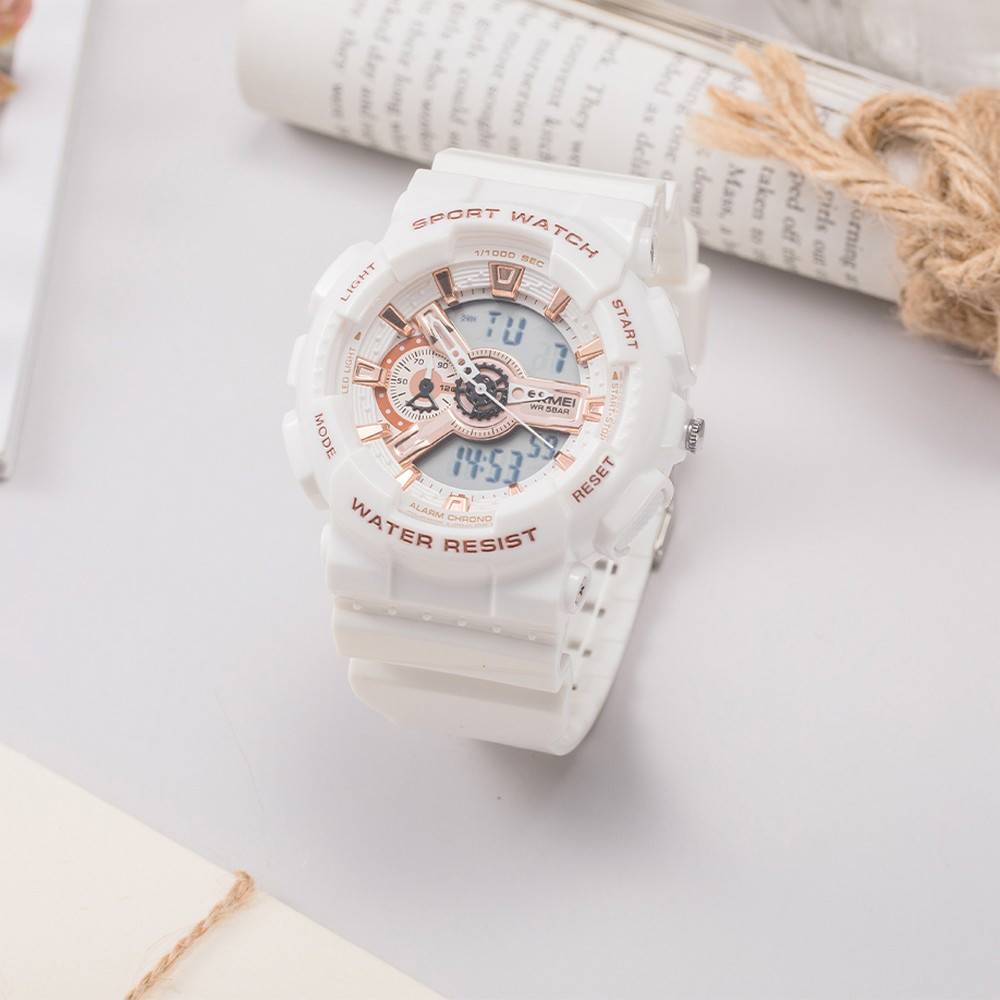 Skmei 1688 White-Cuprum