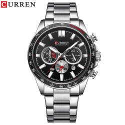 Curren 8418 Silver-Black Curren 8418 Silver-Black