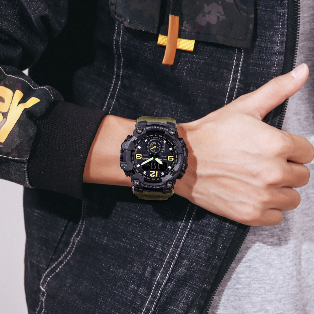 Skmei 1637AG Army Green.