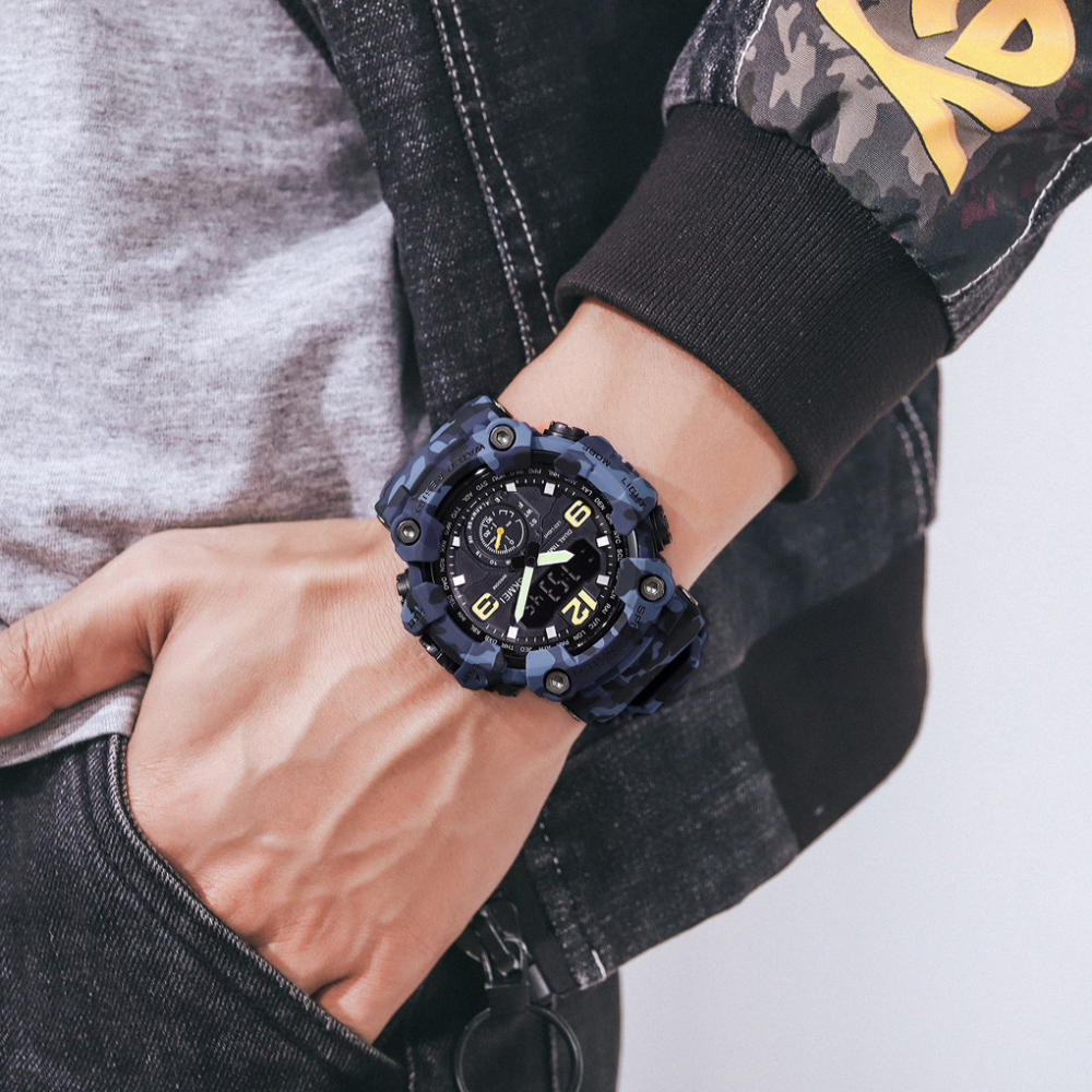 Skmei 1637 Blue-Military SALE