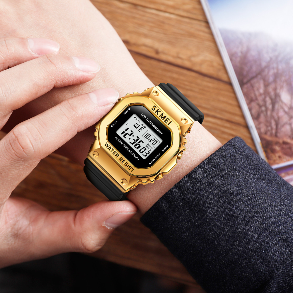 Skmei 1851 Black-Gold SALE