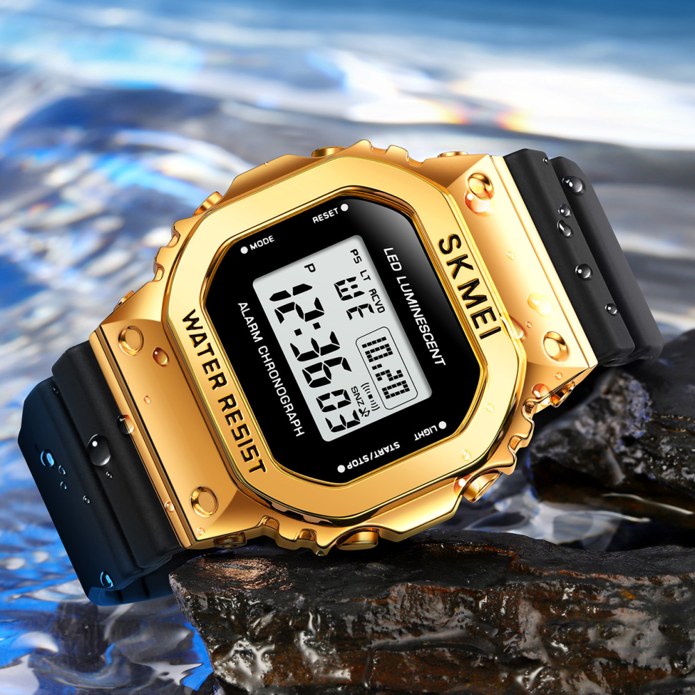 Skmei 1851 Black-Gold SALE