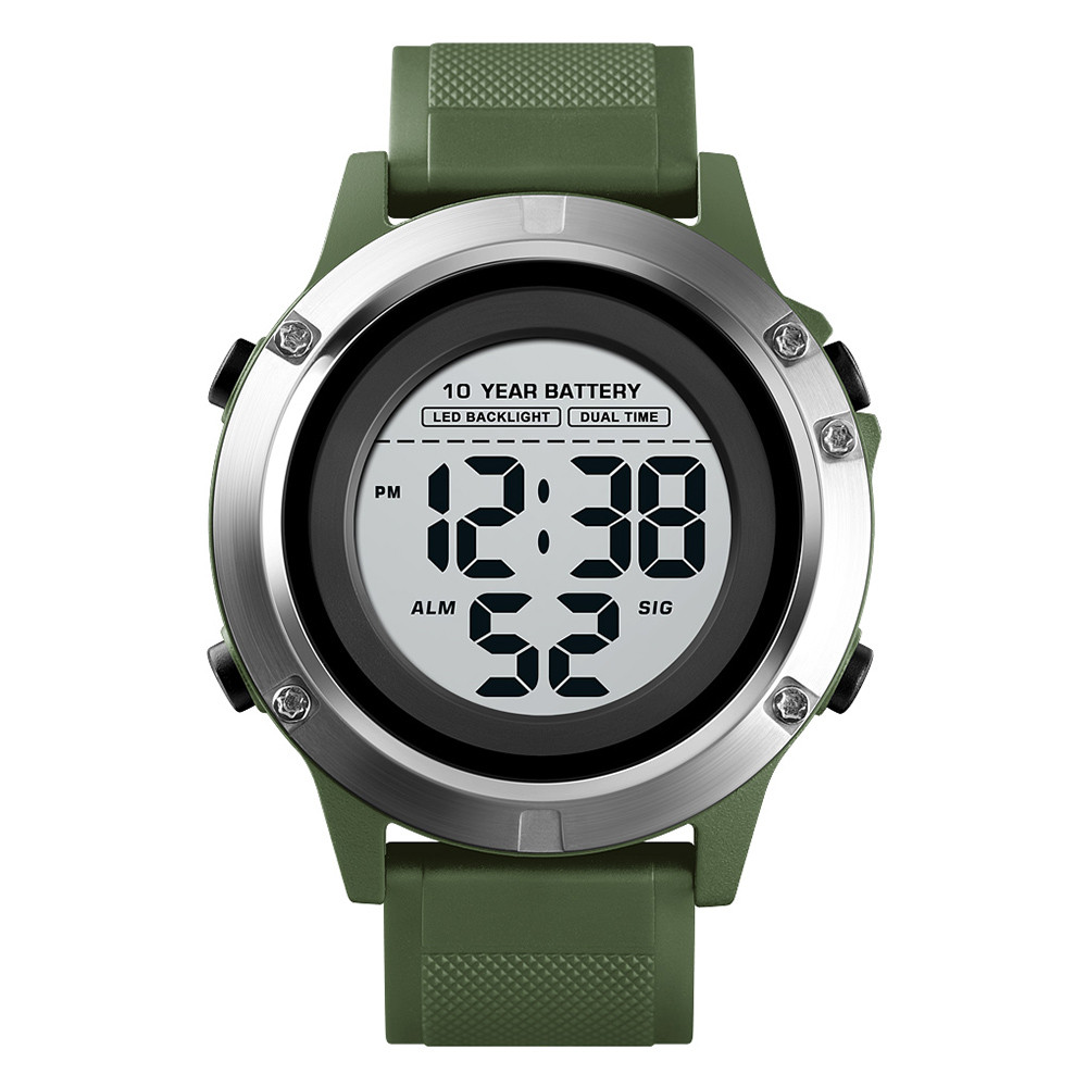 Skmei 1518 Black-Military Wrisband SALE