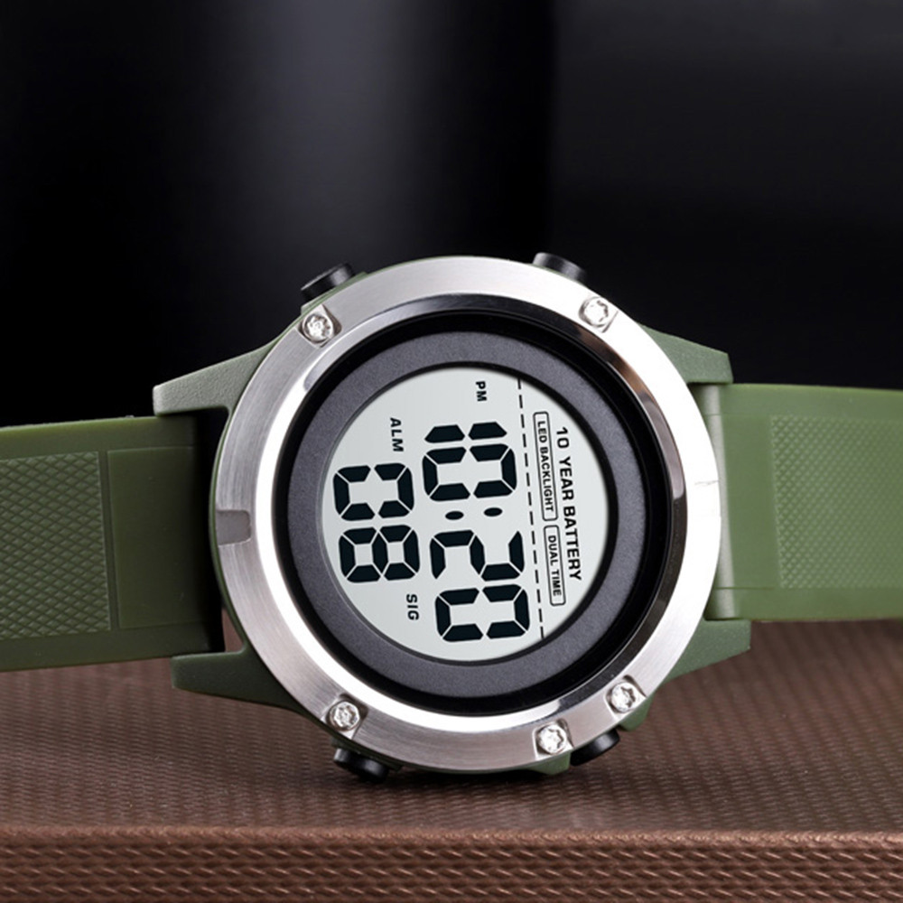 Skmei 1518 Black-Military Wrisband SALE