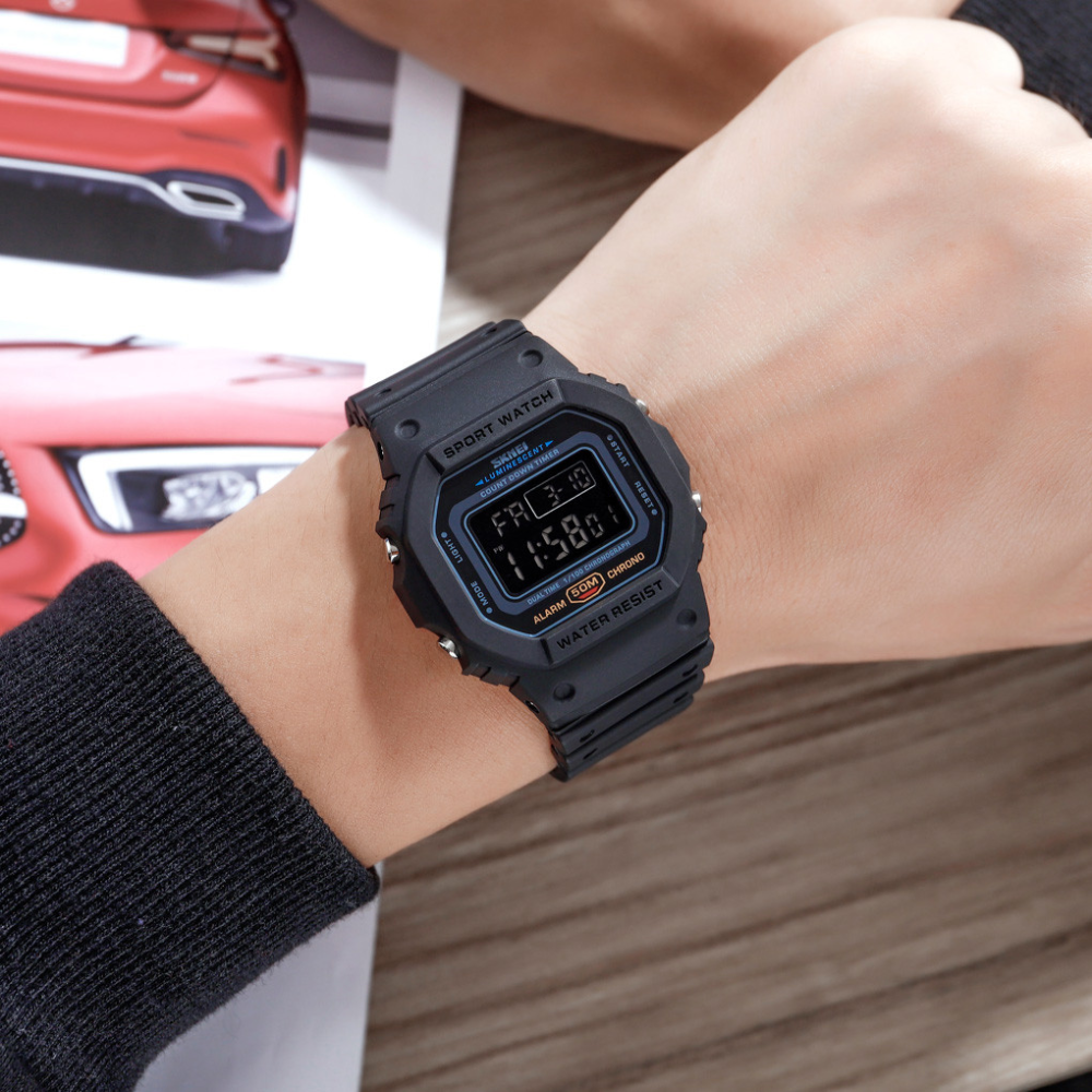 Skmei 1628 All Black