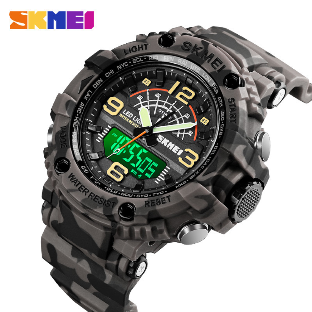Skmei 1617 Gray-Military SALE