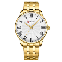 Curren 8422 Gold-White Curren 8422 Gold-White