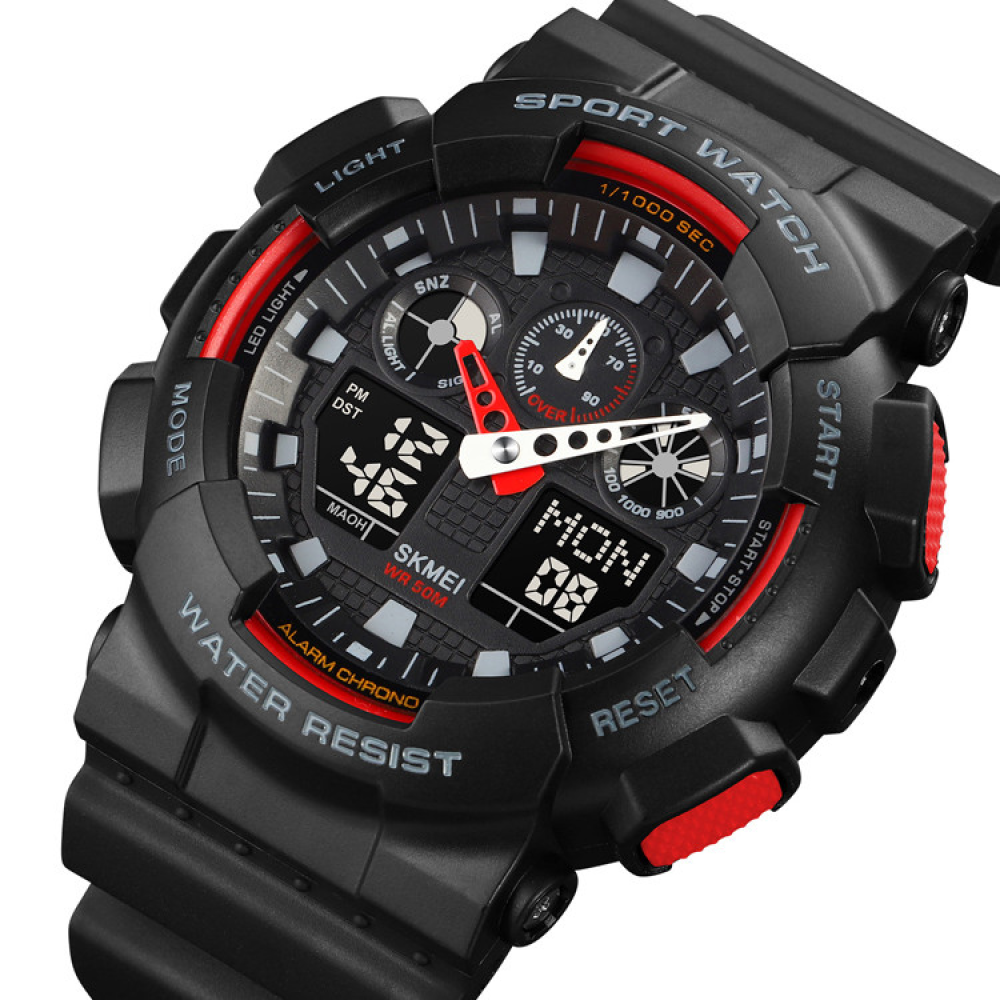 Skmei 1832 Black-Red SALE
