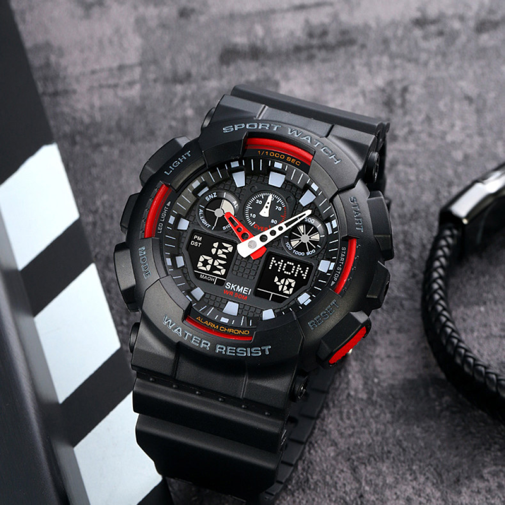 Skmei 1832 Black-Red SALE