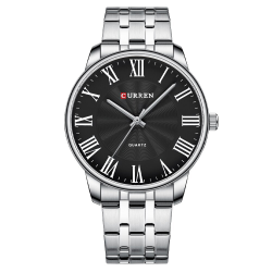 Curren 8422 Silver-Black Curren 8422 Silver-Black