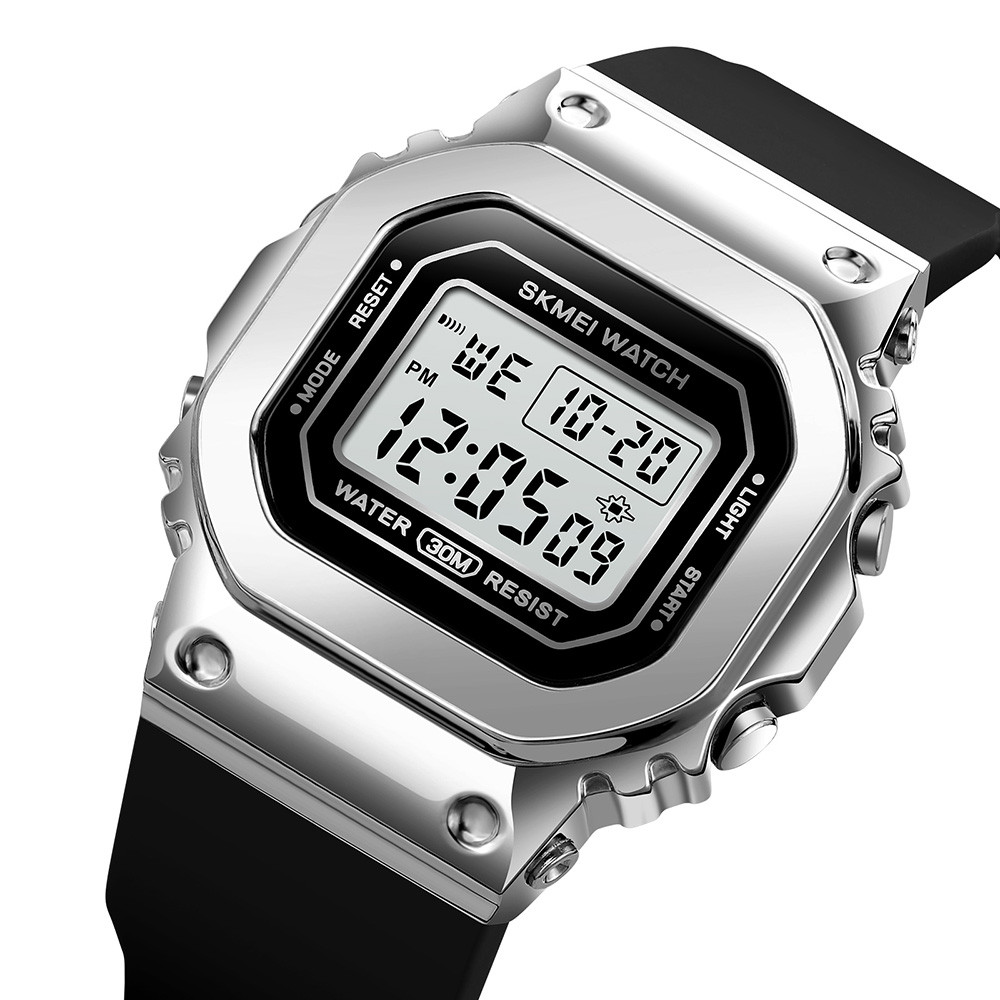 Skmei 1796 Silver-Black