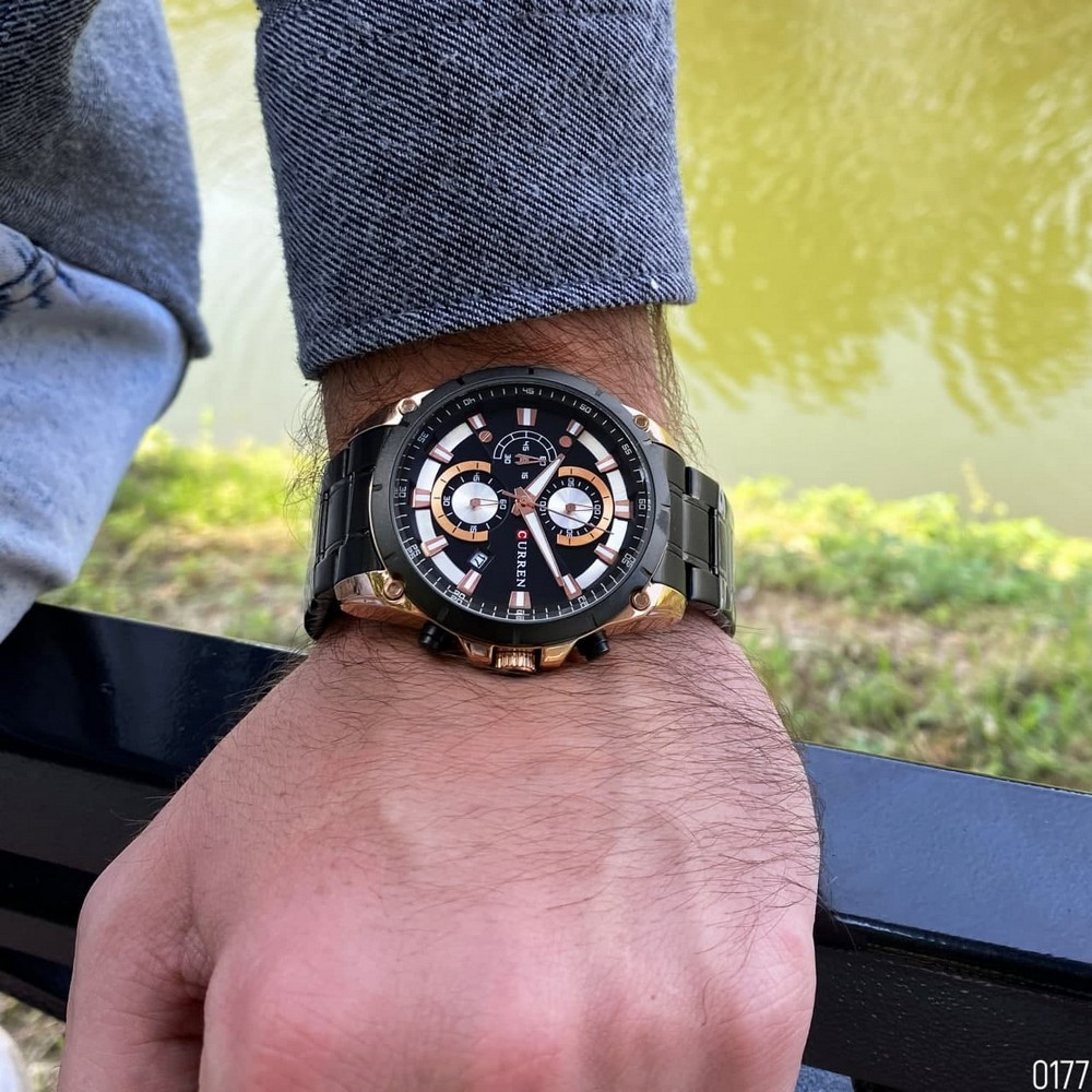 Curren 8360 Black-Gold