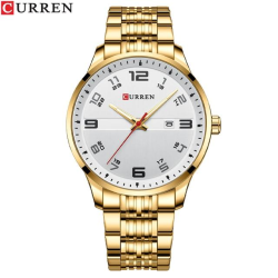 Curren 8411 Gold-White Curren 8411 Gold-White