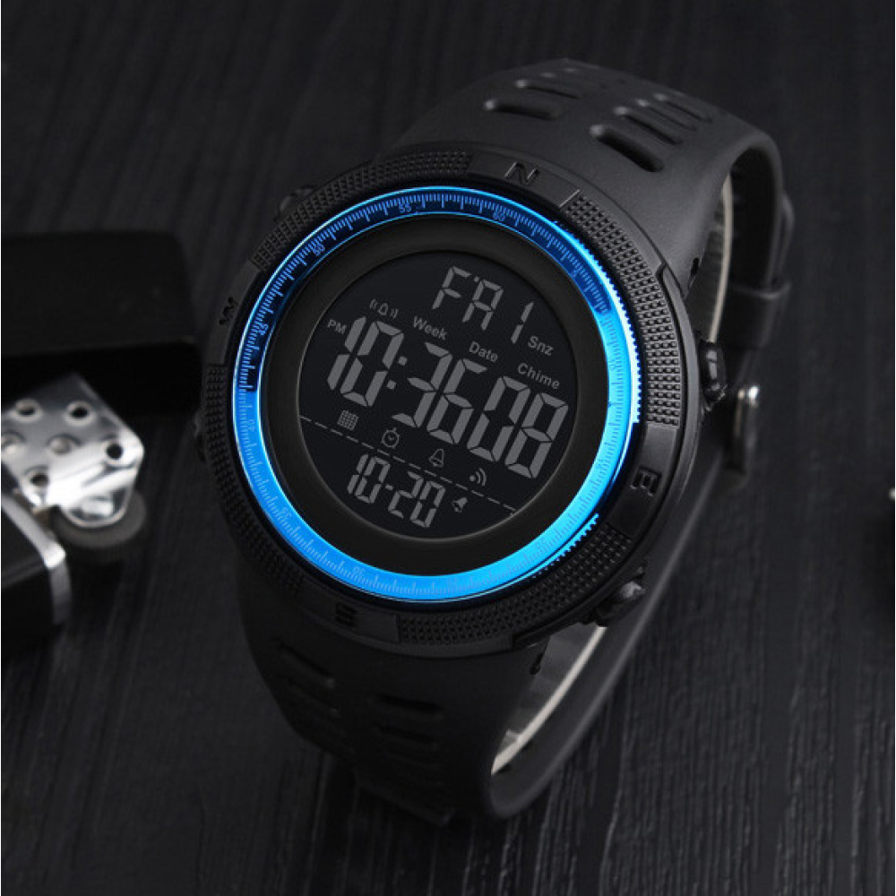 Skmei 1251BU Black-Blue