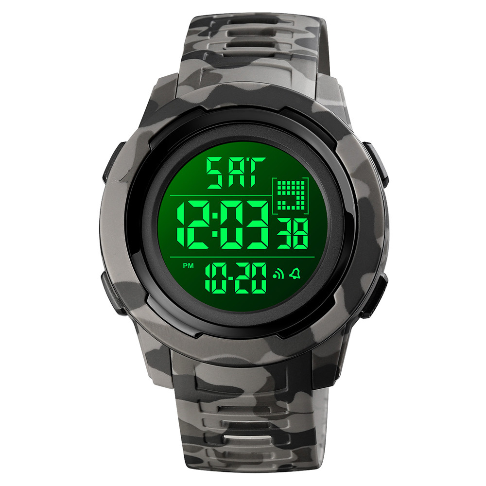 Skmei 1731CMGYBK Camo gray Black STOPPED