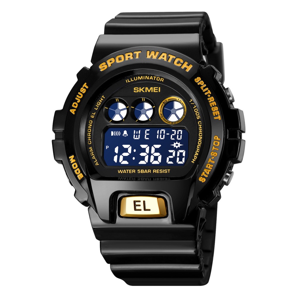 Skmei 1813BKGD Black-Gold