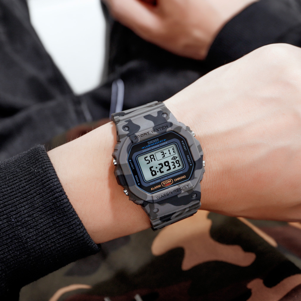 Skmei 1628CMGY Camo gray
