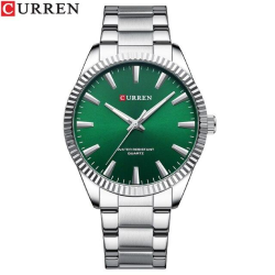 Curren 8425 Silver-Green Curren 8425 Silver-Green