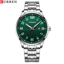 Curren 8411 Silver-Green Curren 8411 Silver-Green