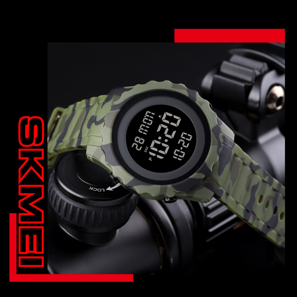 Skmei 1631CMGN Camo Green STOPPED
