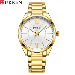 Curren 8423 Gold-White Curren 8423 Gold-White