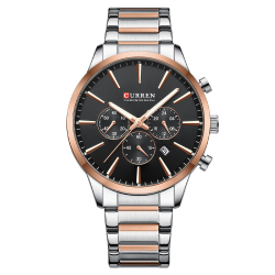 Curren 8435 Silver-Rose Gold-Black Curren 8435 Silver-Rose Gold-Black