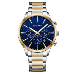 Curren 8435 Silver-Gold-Blue Curren 8435 Silver-Gold-Blue
