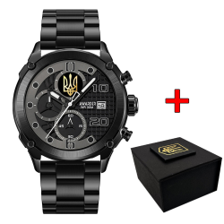 Awarder 016 Тризуб золото Black-Black Steel Awarder 016 Тризуб золото Black-Black Steel
