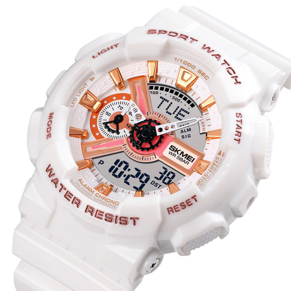 Skmei 1834WT White-Gold