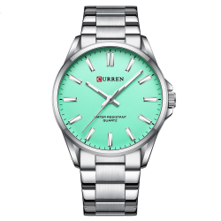 Curren 9090 Silver-Tiffany Curren 9090 Silver-Tiffany