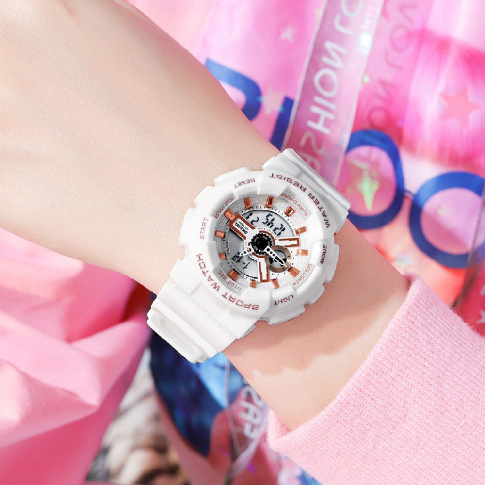 Skmei 1834WT White-Gold
