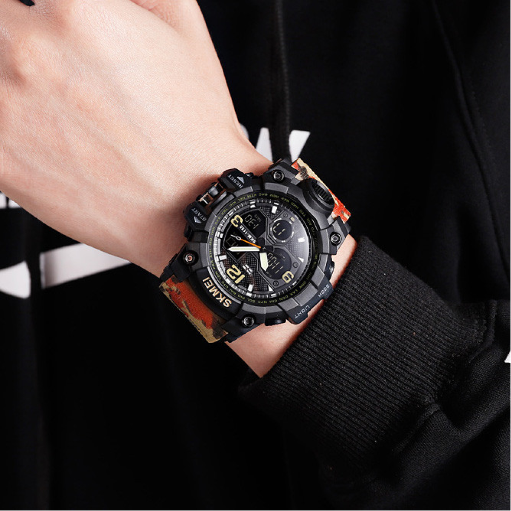 Skmei 1155BCMRD Black-Camo Red