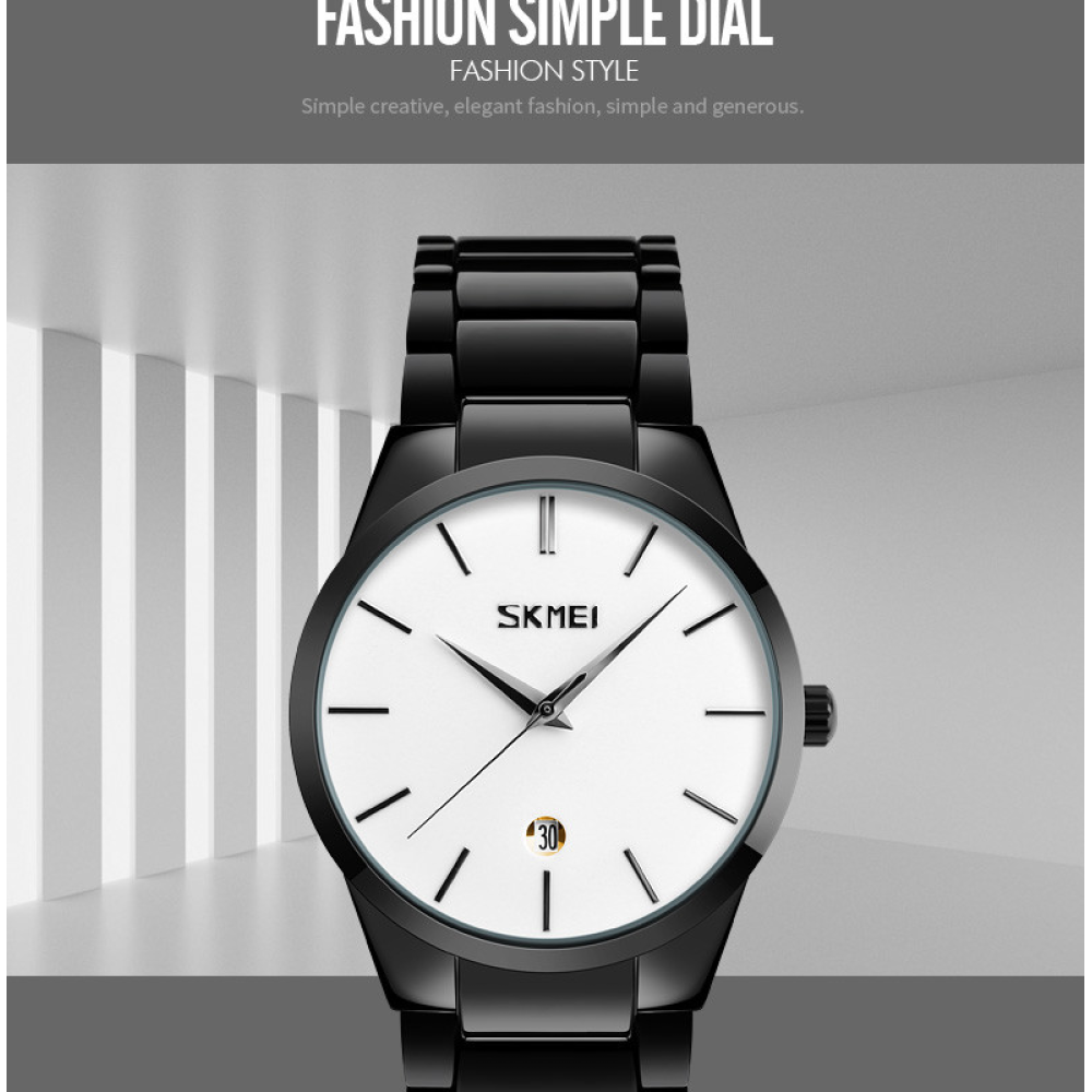 Skmei 9140BKWT Black-White SALE