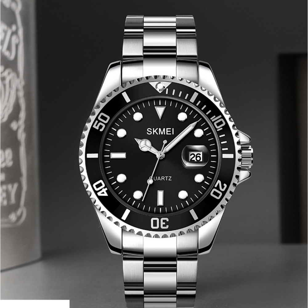 Skmei 1779SIBK Silver-Black
