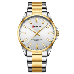 Curren 9090 Silver-Gold-Silver Curren 9090 Silver-Gold-Silver