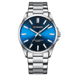 Curren 9090 Silver-Blue Curren 9090 Silver-Blue