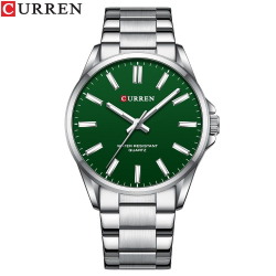 Curren 9090 Silver-Green Curren 9090 Silver-Green