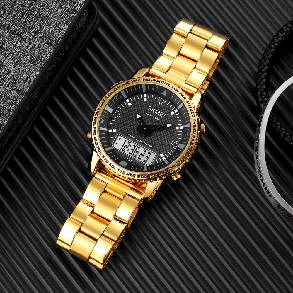 Skmei 1898GDWT Gold-White SALE