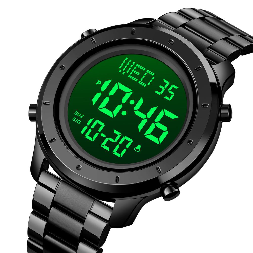Skmei 1864SBKBK Black-Black Steel