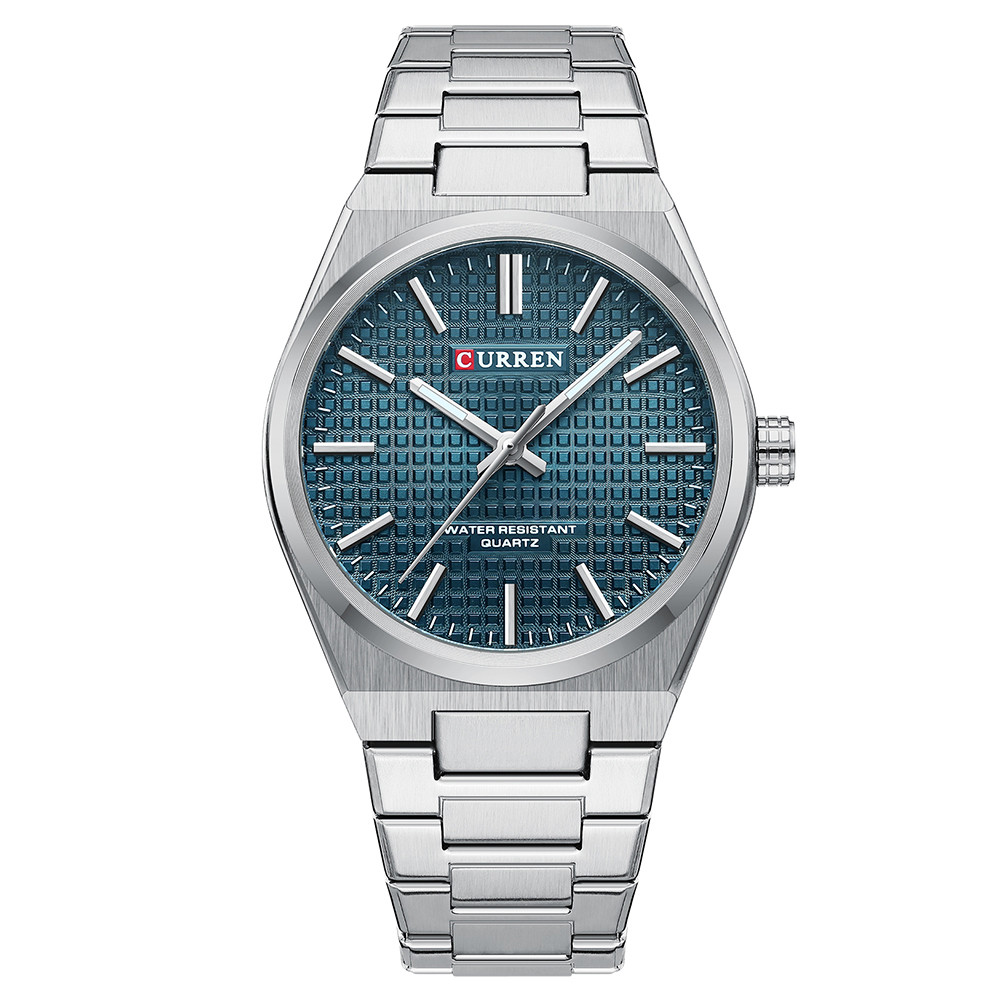 Curren 8439 Silver-Blue