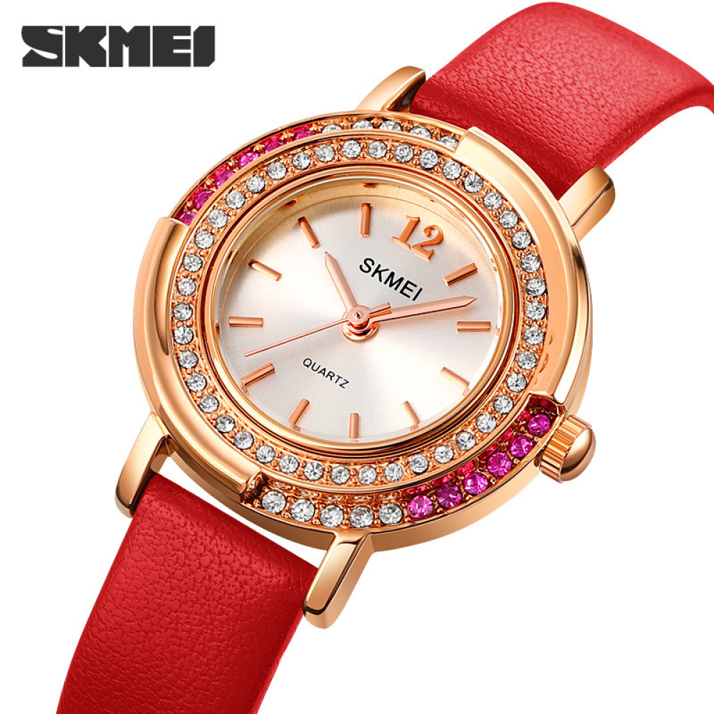 Skmei 1855RGRD Rose Gold-Red