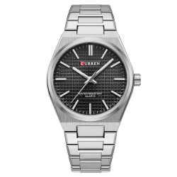 Curren 8439 Silver-Black Curren 8439 Silver-Black