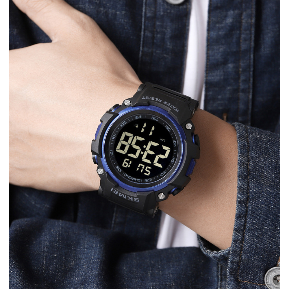 Skmei 1886BUBK Black-Blue-Black SALE